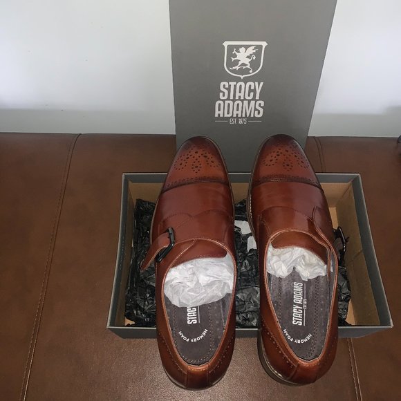 Men Stacy Adams Duncan Dress Shoes - Picture 1 of 6